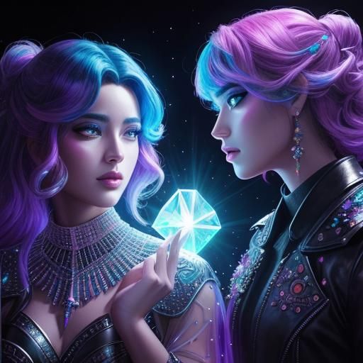 living crystals, dramatic lighting, dynamic shadows, epic,  ...