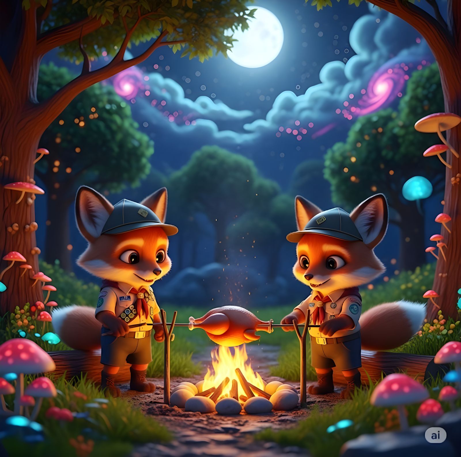 Earning our 🐓 "Chicken Badge"