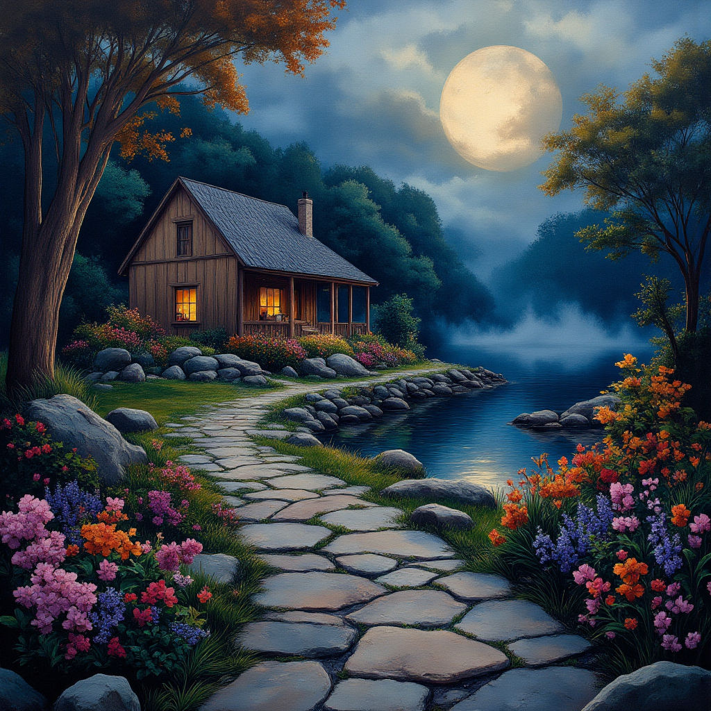 Old dilapidated weathered Cabin #2-2