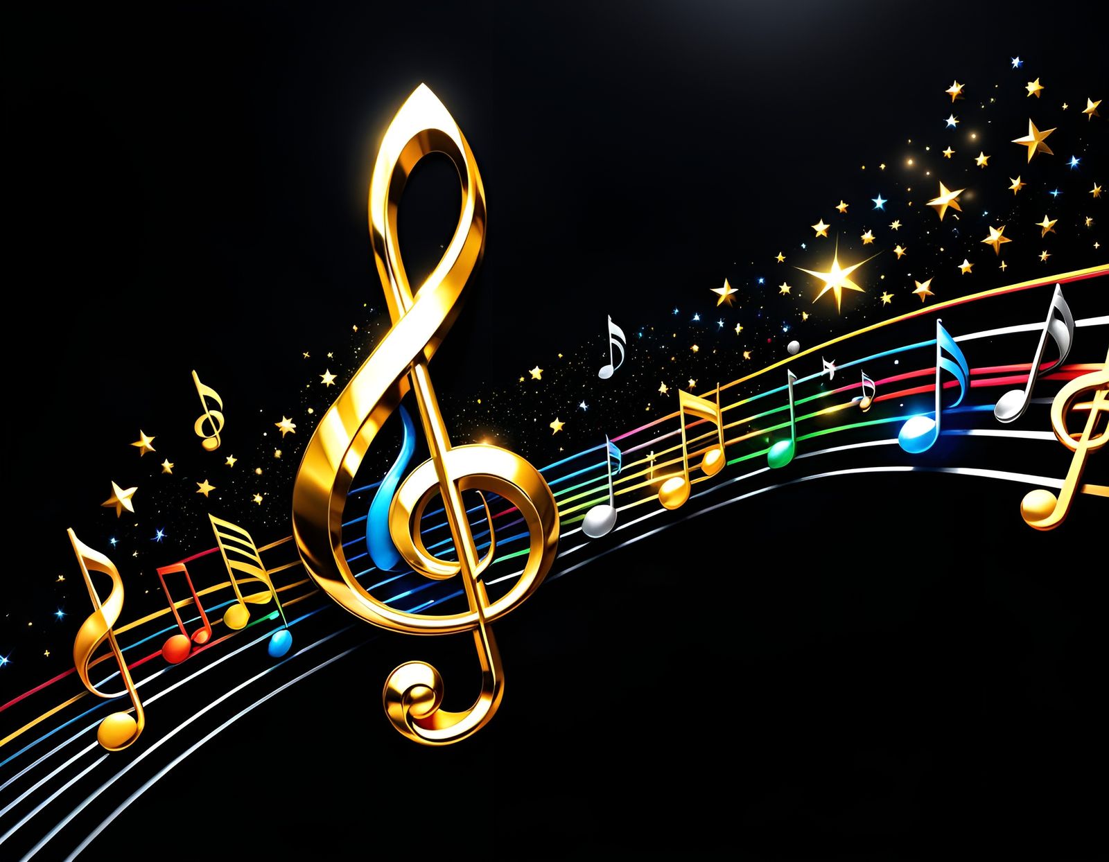 A musical score