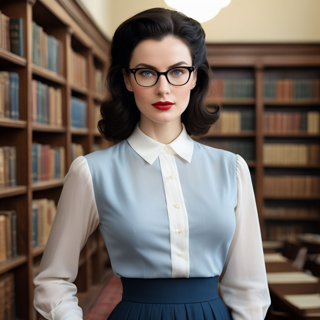"Librarian" Brains and Beauty