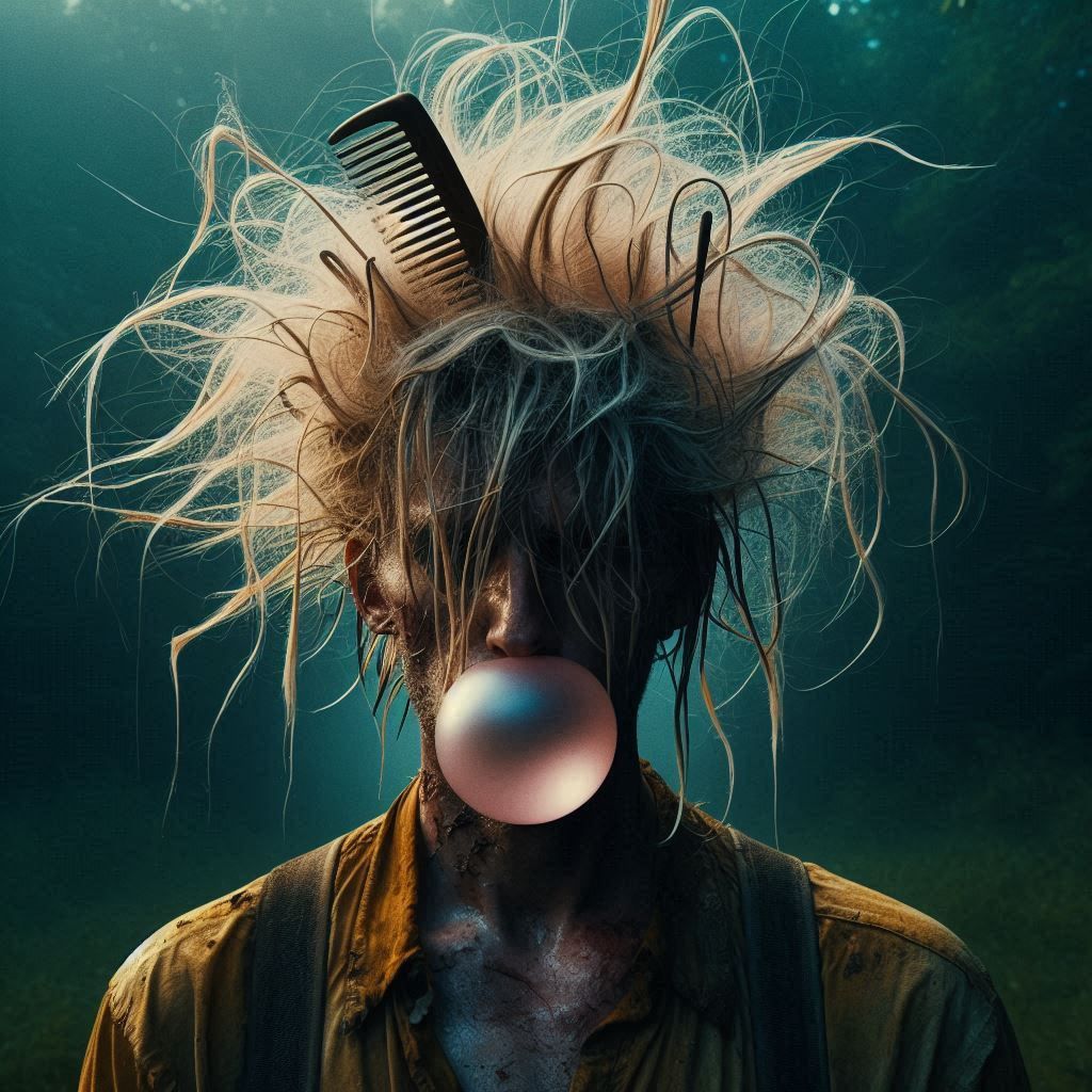 Portraits of a Serial Creator -  A Bad Hair Day