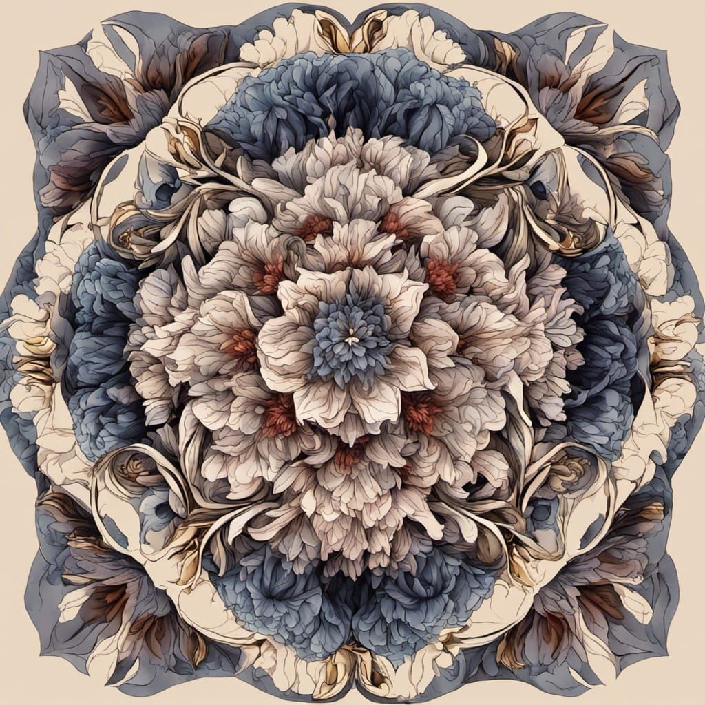 The most beautiful flowers in the world; symmetrical, intric...