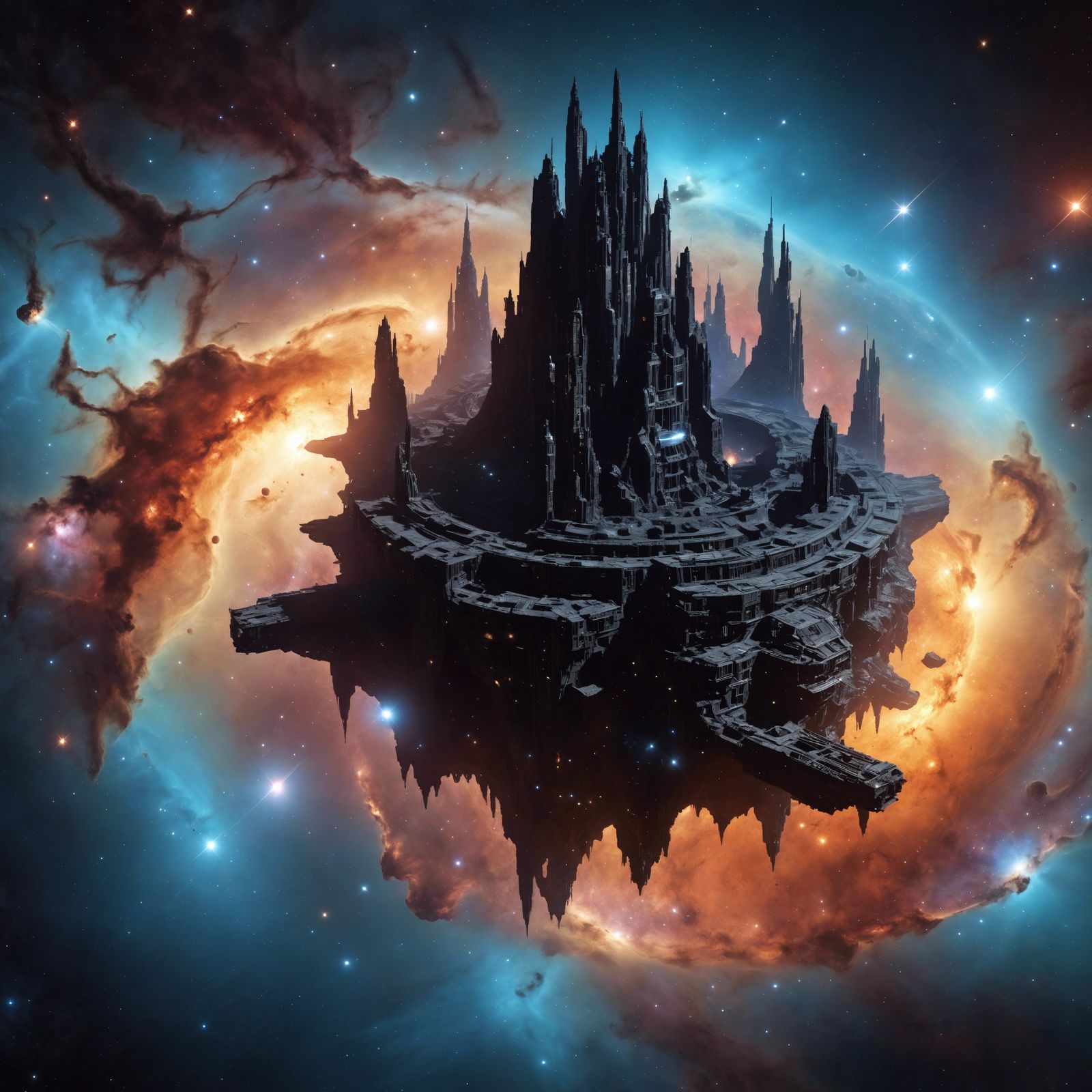 Ancient Vanquished Alien Space City: 1 million years later. ...