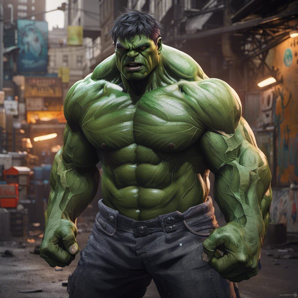 HULK - AI Generated Artwork - NightCafe Creator