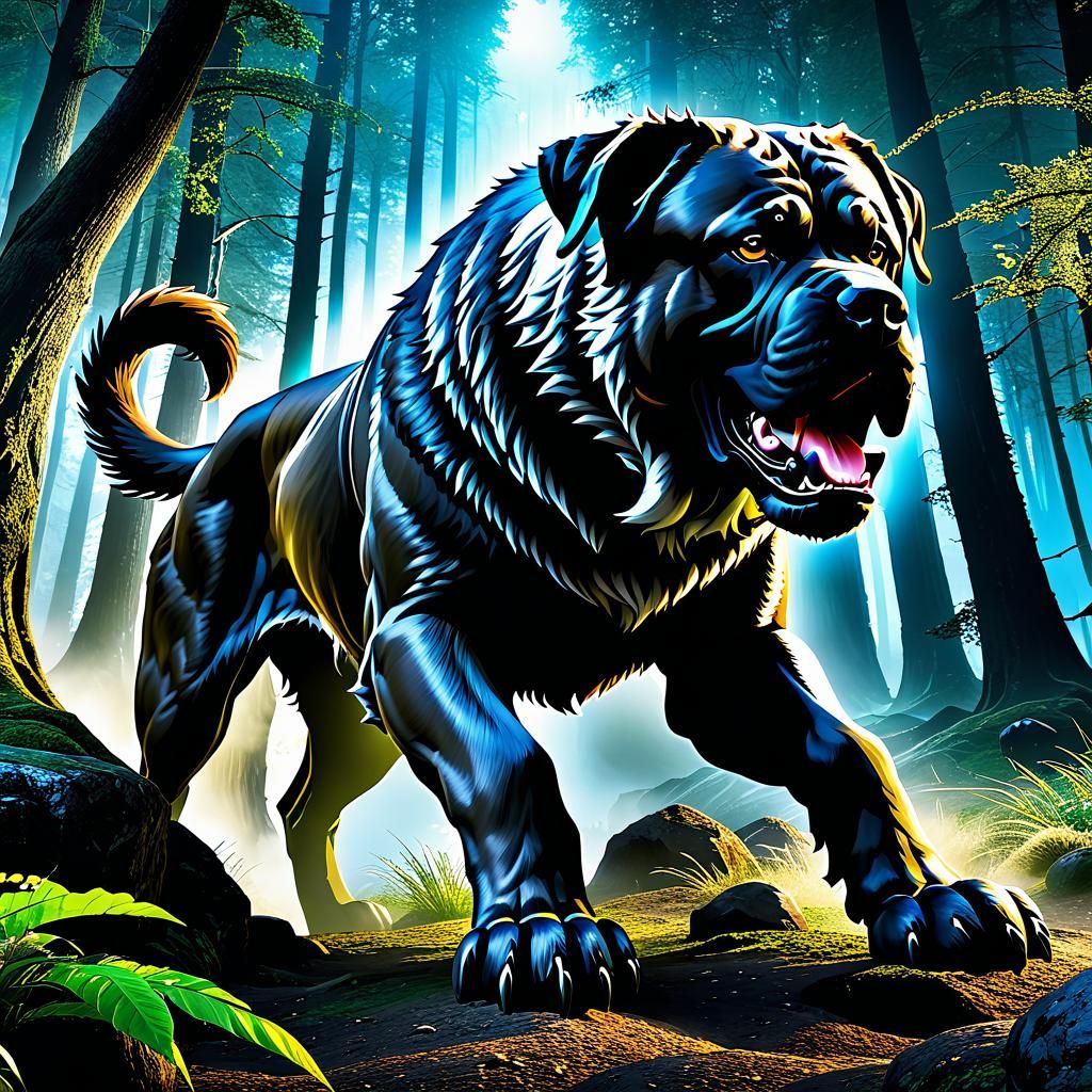Black Mastiff   by @INTERCEDENCE
