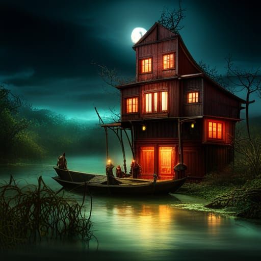 The sinister inn on the lake