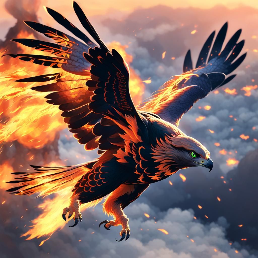 Hawk of fire