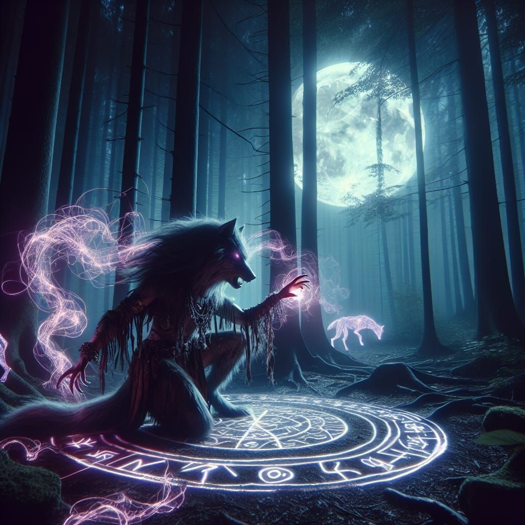 The wolf shaman