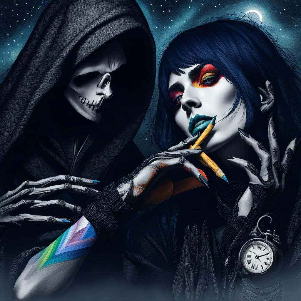 Art keeps the lunatics inside sane
