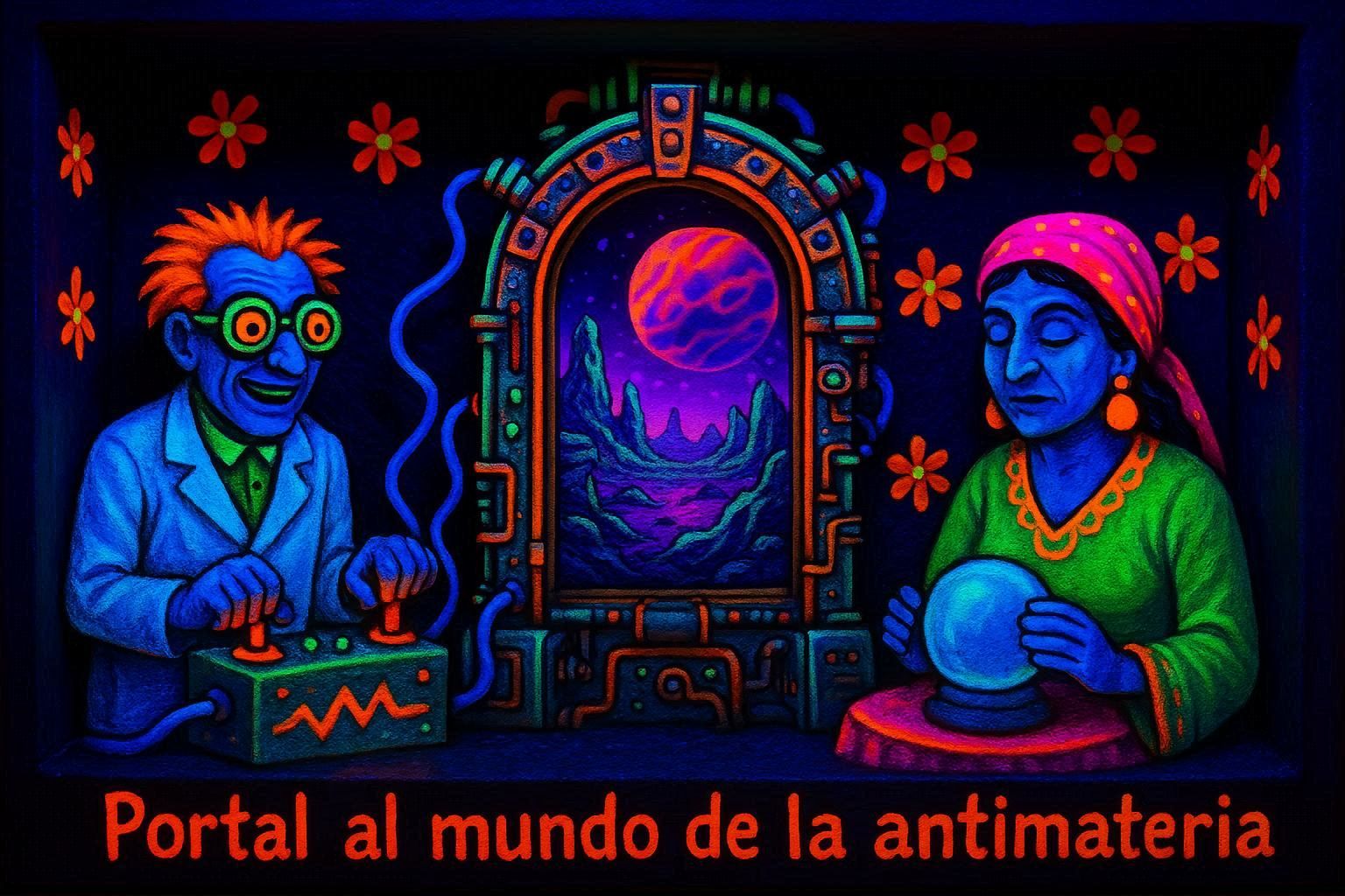 Portal al mundo de la antimateria.