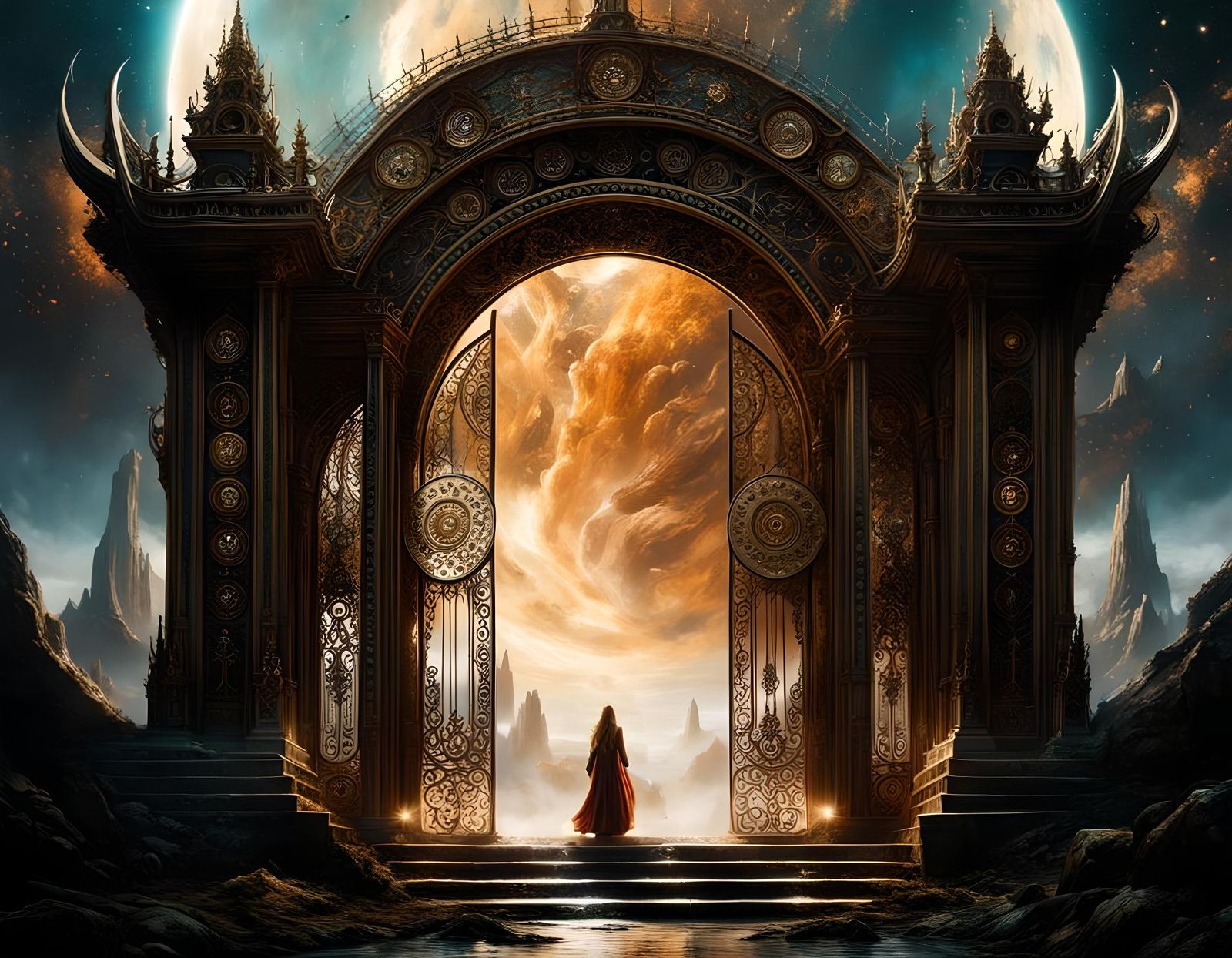 Celestial Gateway  by @DaRkStAr