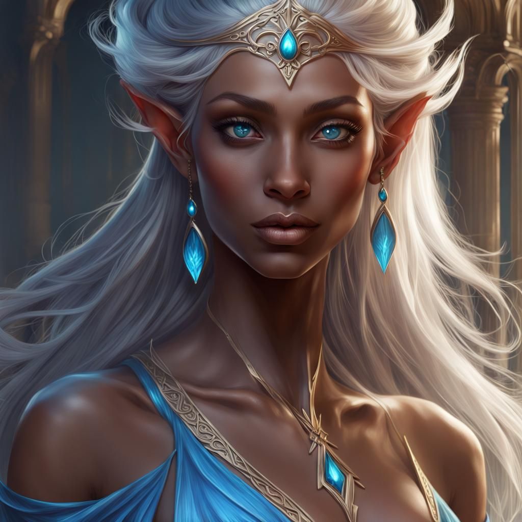 The Elven Queen - AI Generated Artwork - NightCafe Creator