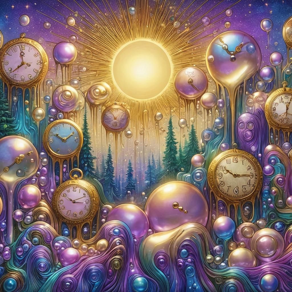 as time bubbles away...