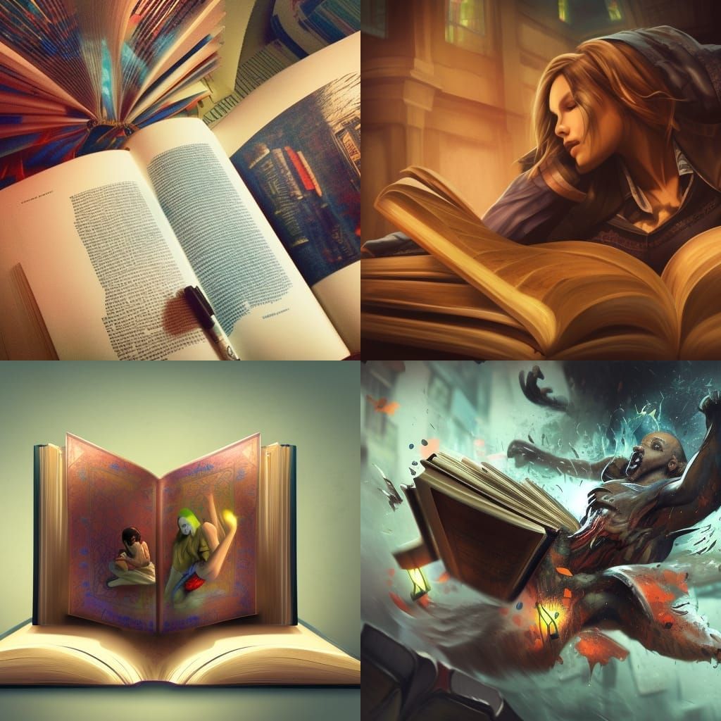 Escaping into a world of book's