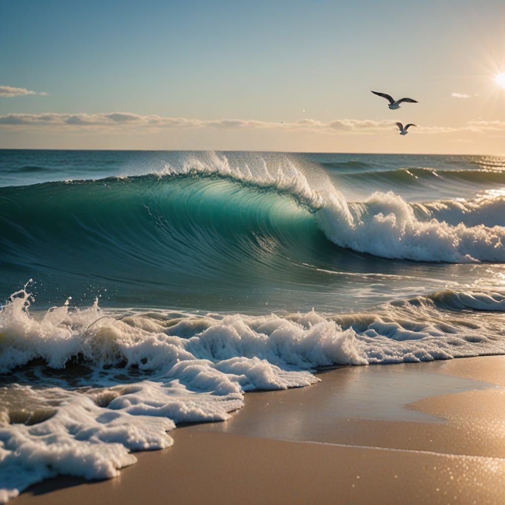 A day at the beach  by @Smodge
