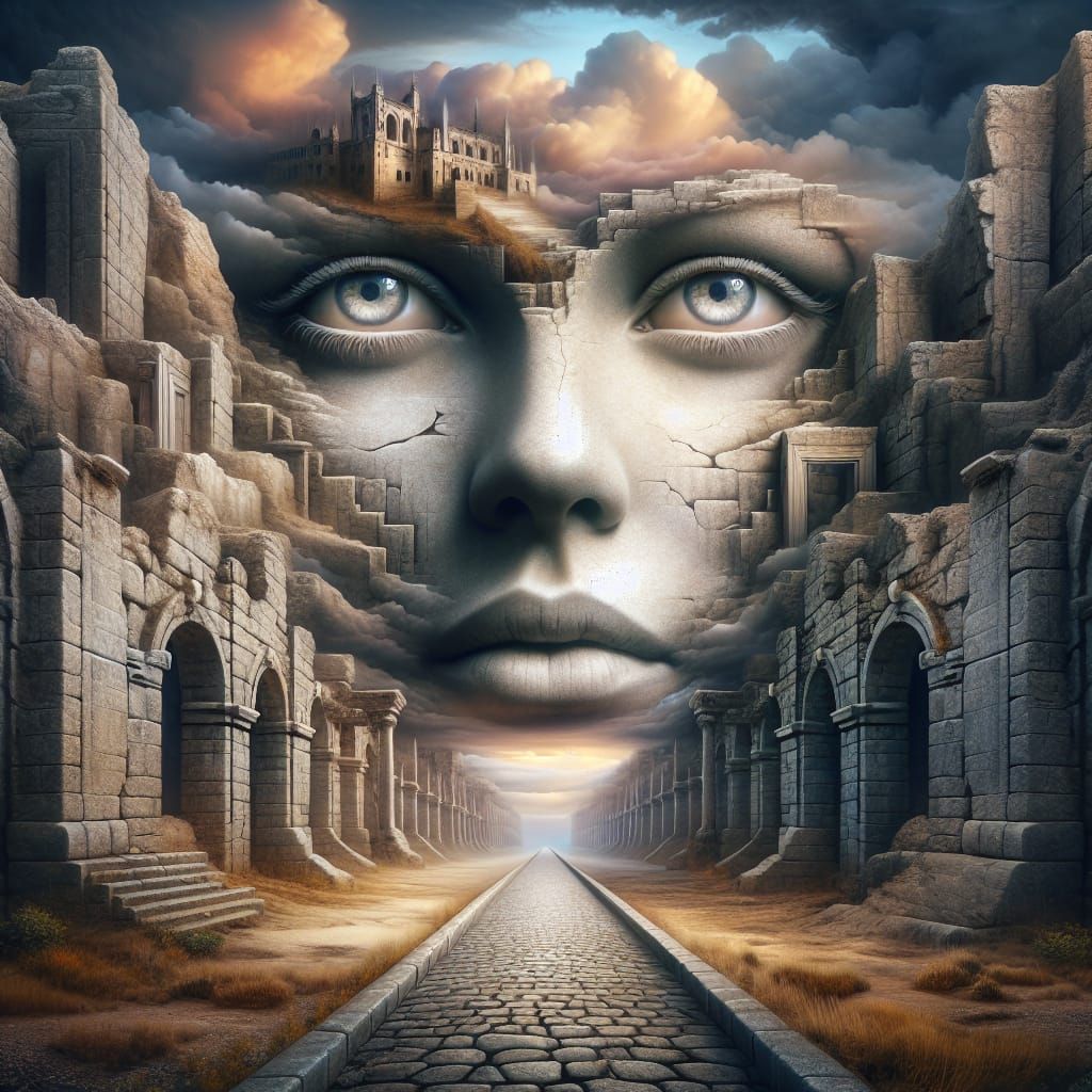 obscuring the boundaries between reality and fantasy  by @Ekim