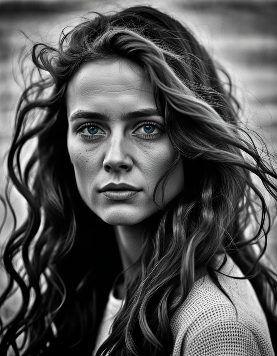 Black & White Woman