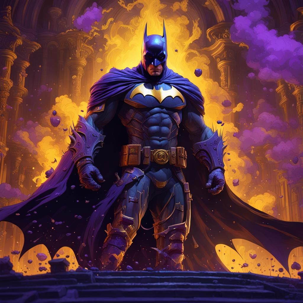 made of smoke batman