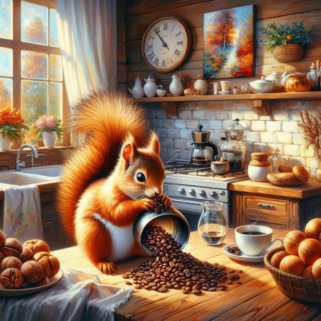 That's no acorn coffee