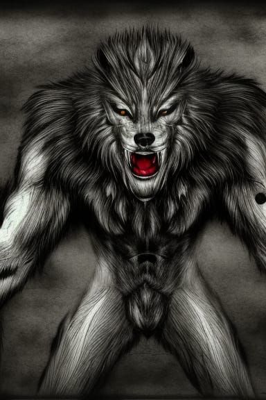 Lycanthropy - Ai Generated Artwork - Nightcafe Creator