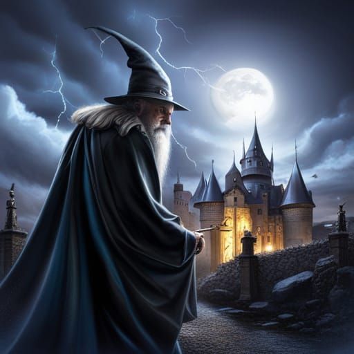 The Wizard  by @Marjon