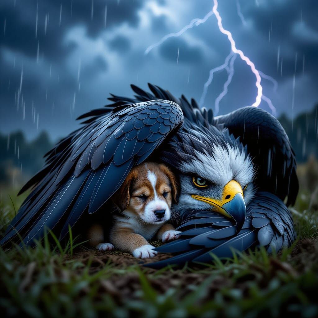 Shelter from the Storm  by @IAP