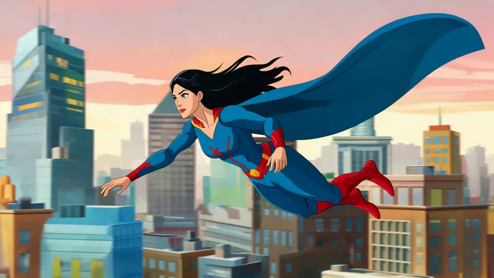 Superheroine Animation