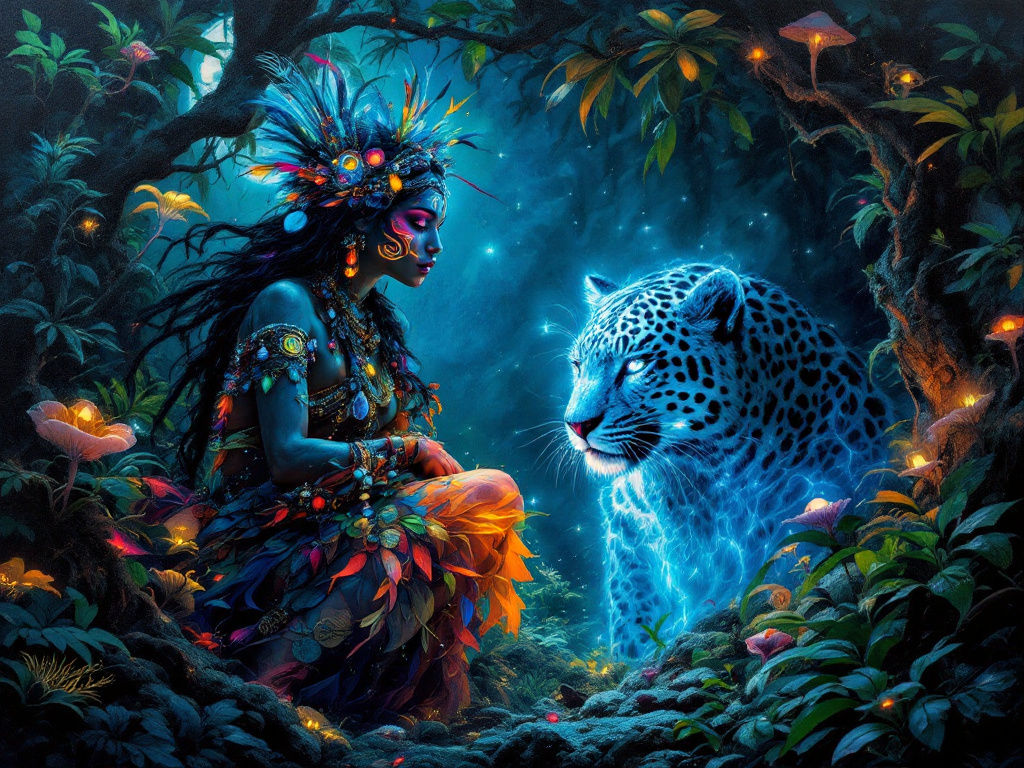 The Shaman and Her Spirit Animal