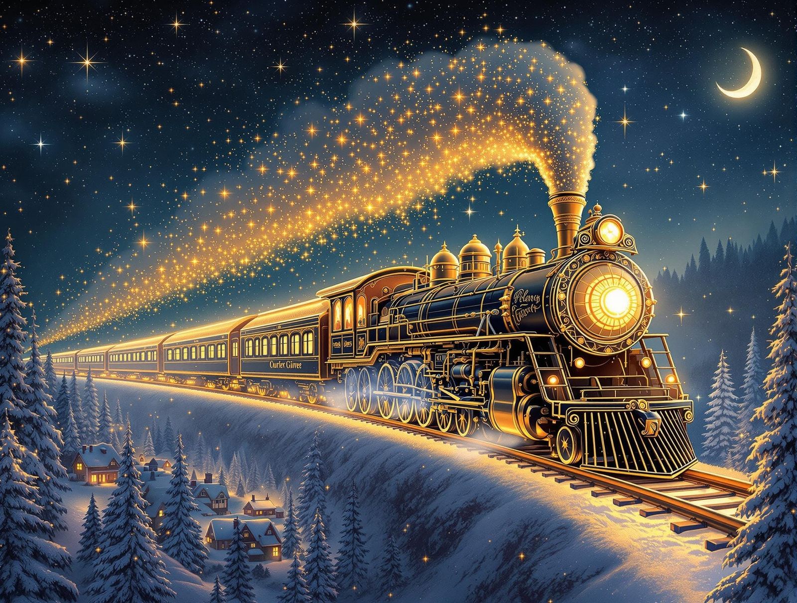 Starlight Express: A Journey of Magic  by @Xianshi