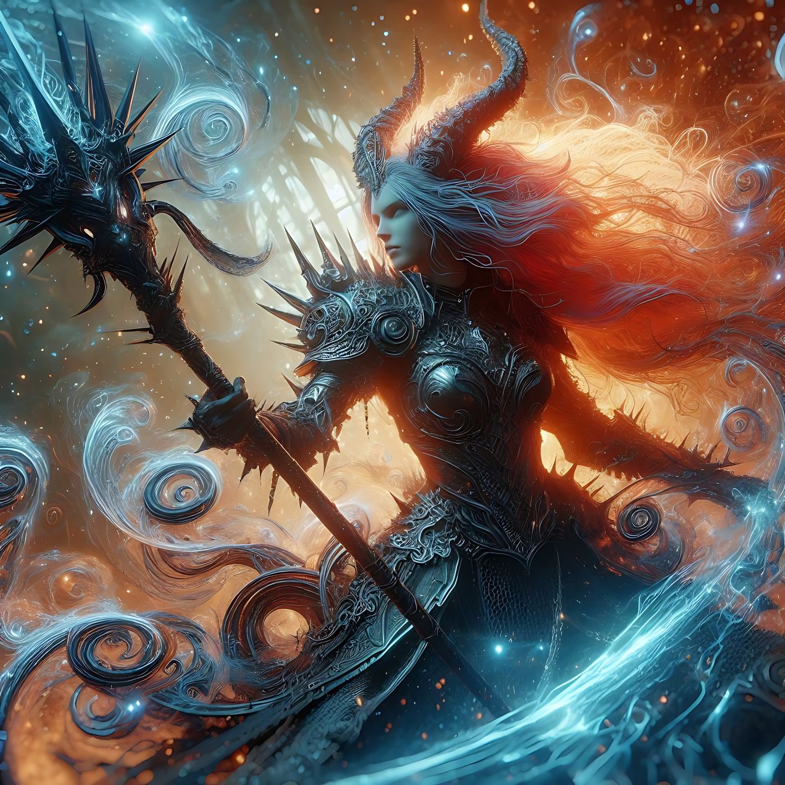 Ominous Woman Warrior (Uploaded)