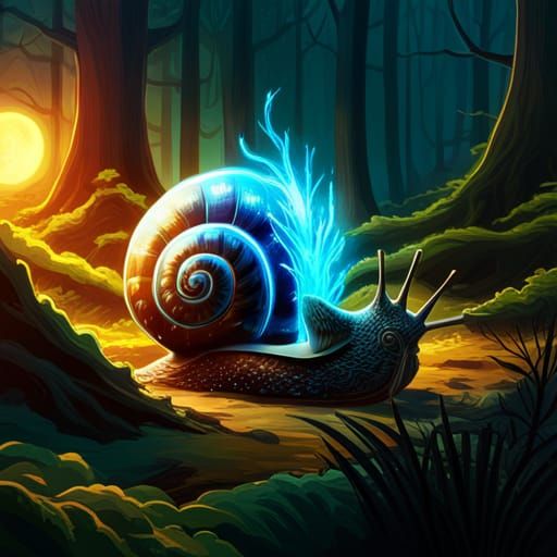 Snail  by @Lady on Fire