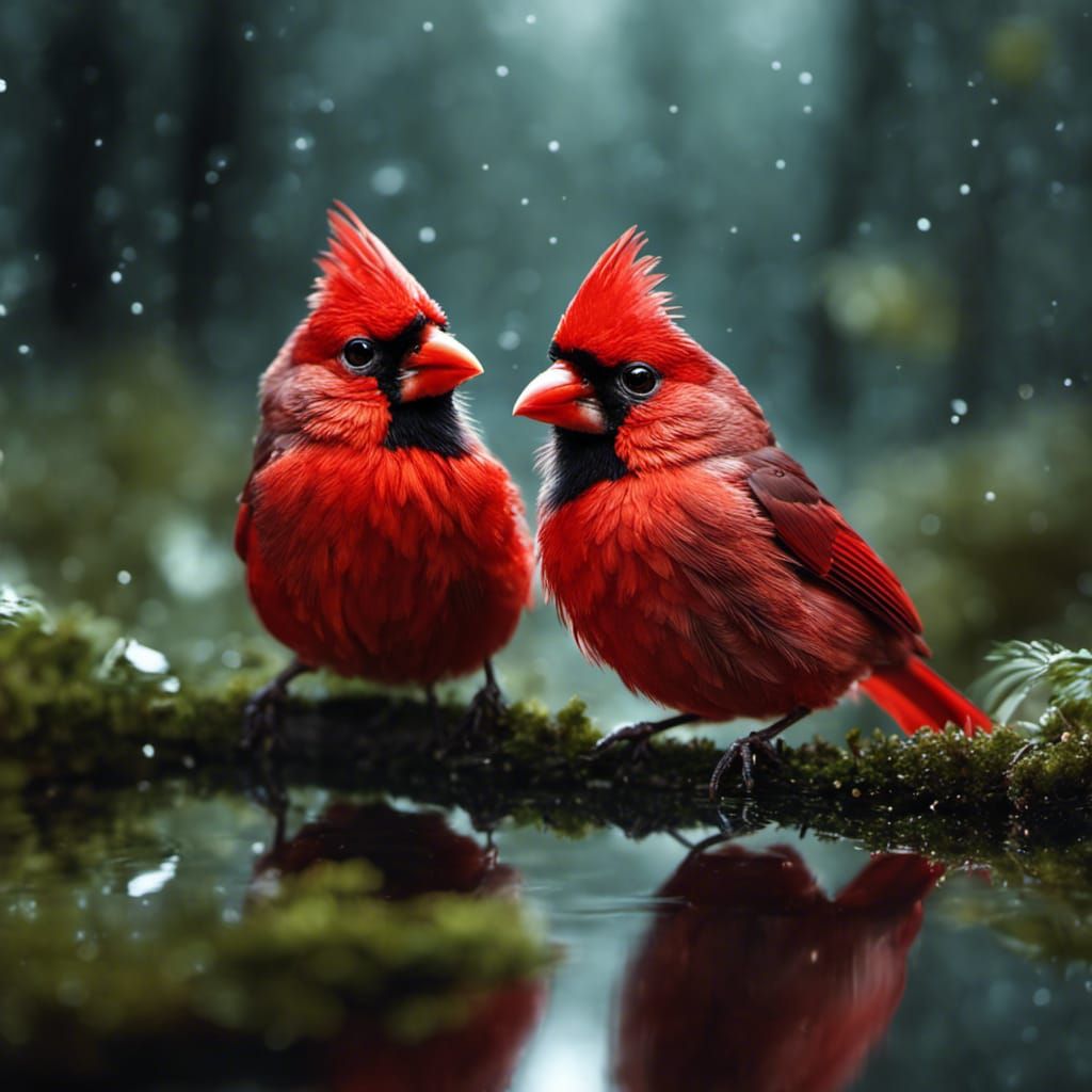 A Cardinal Morning