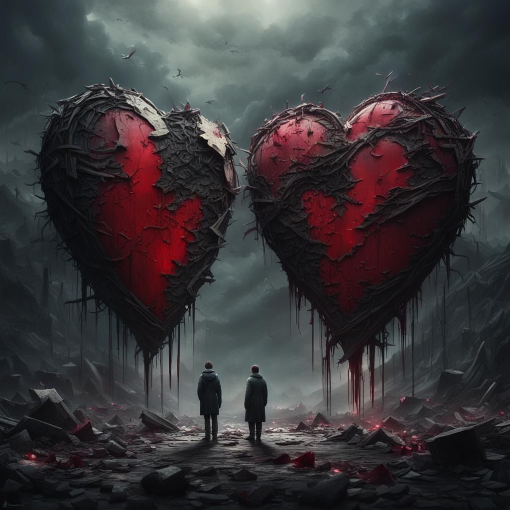 Damaged hearts