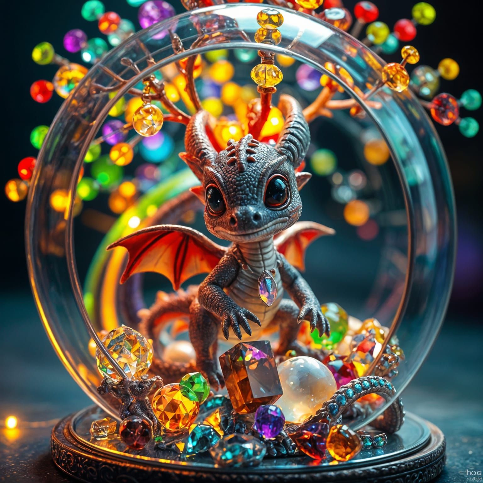 Bejeweled Cosmic Glass  by @Lumaria44 