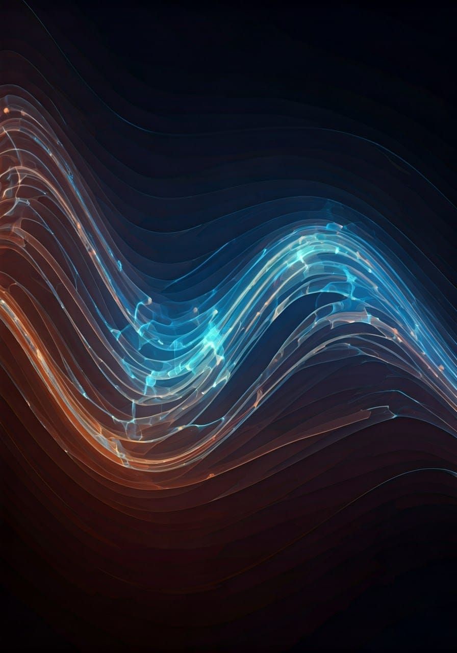 Neuromorphic Synapse Wave in Whimsical Candy Art Style