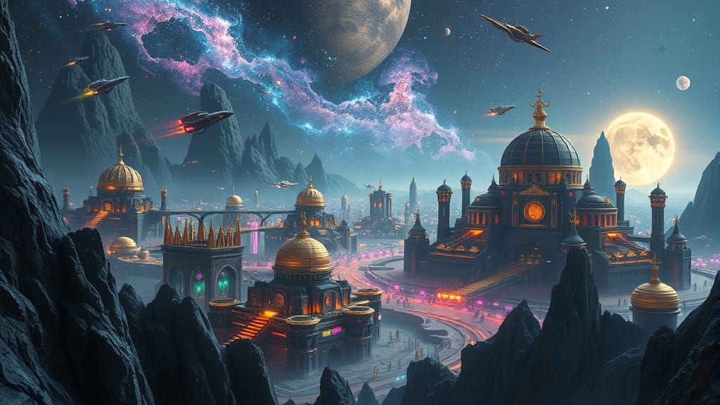 The Star Kingdom Of Gul Sha'Rin  by @Icreate Usmile