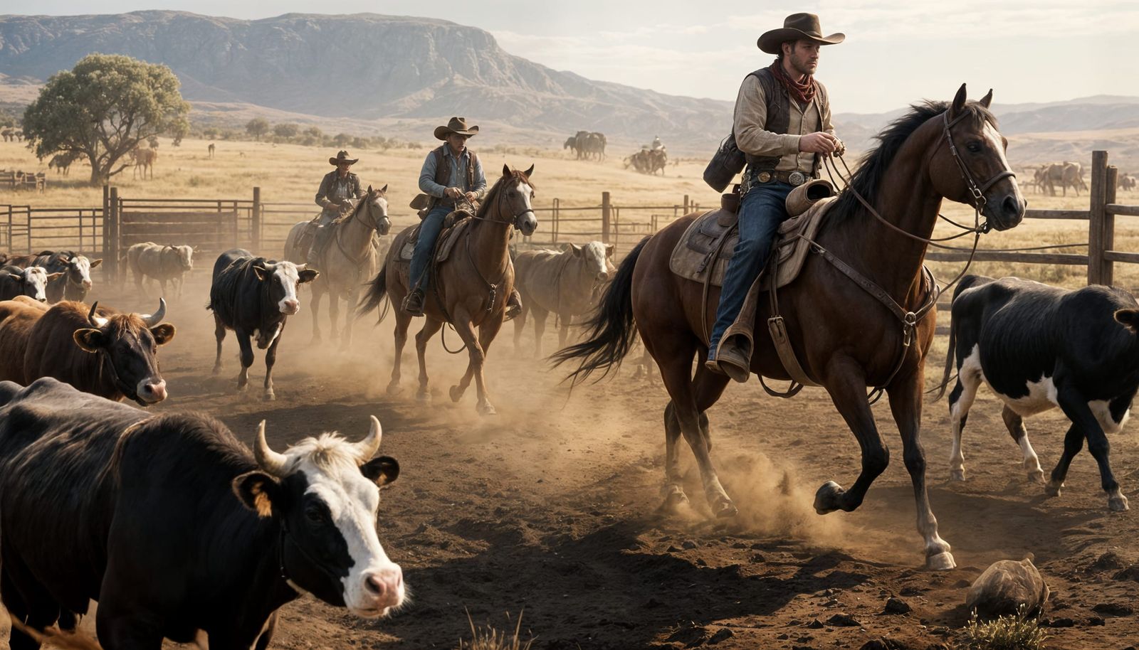 Herding Cattle  by @Doctor Mortose