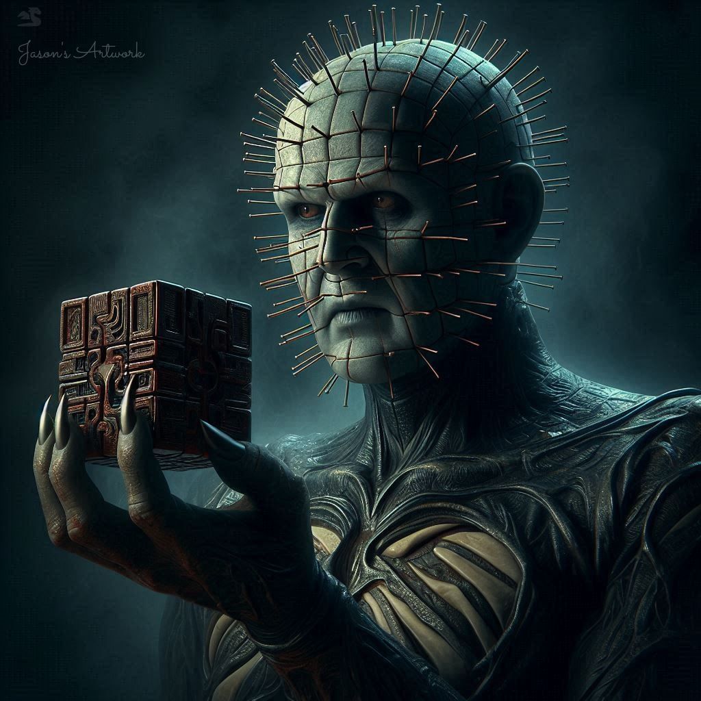 Pinhead Vs the Lament Configuration!!