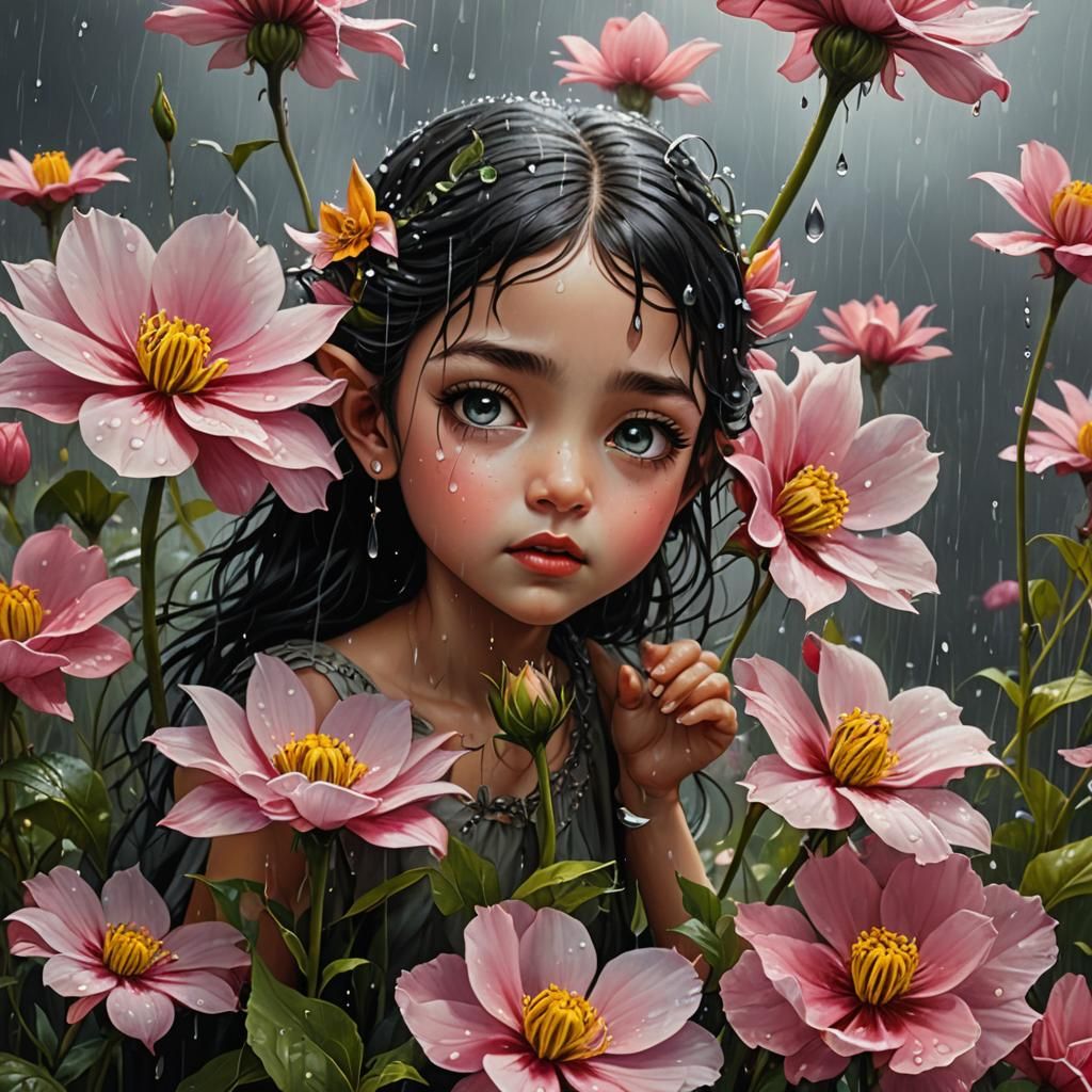 The little darling