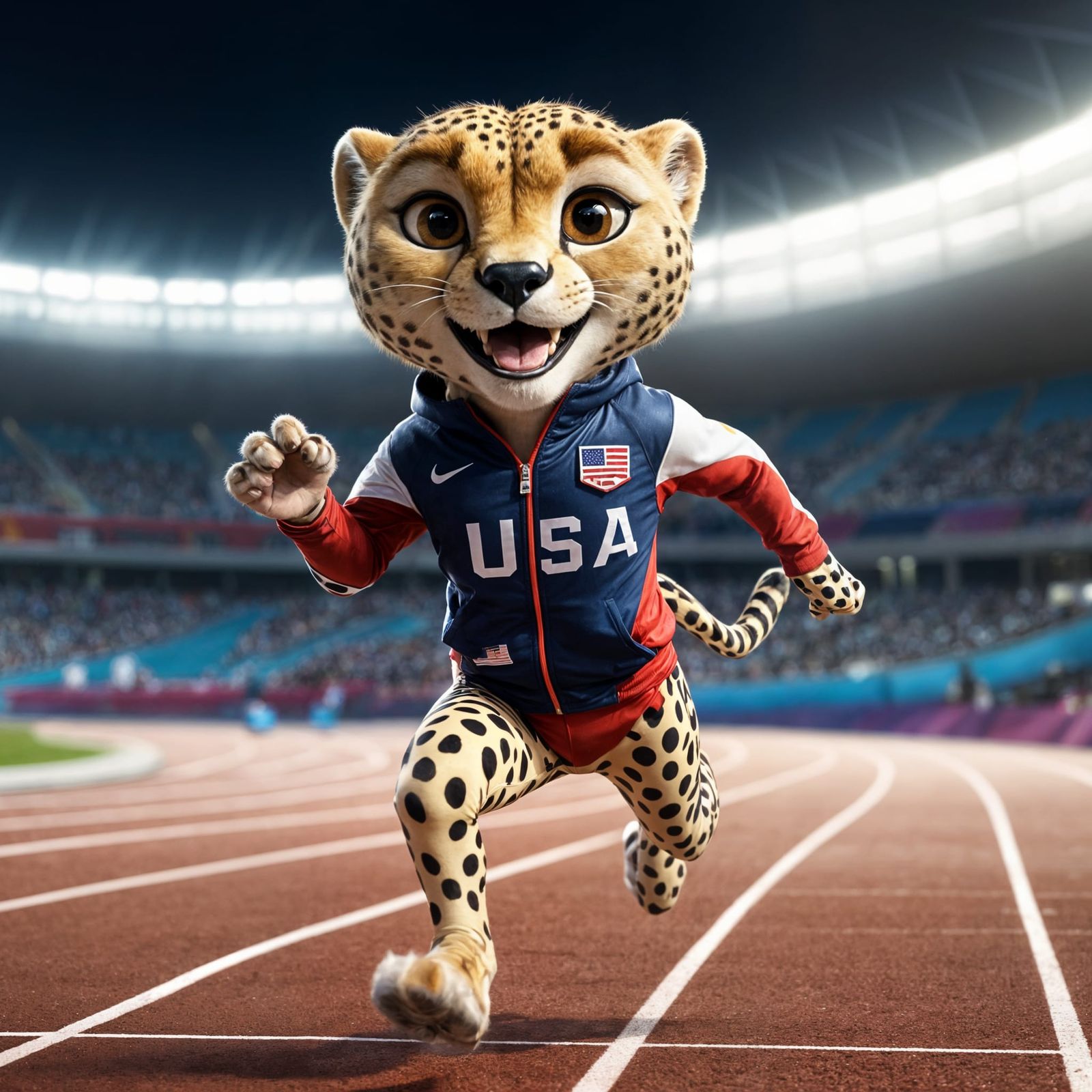 When she won the 100 meter dash they called her a Cheetah  by @Stoop