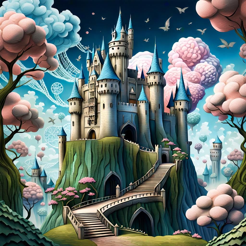 Fantasy World Unfolds from Pop-Up Book