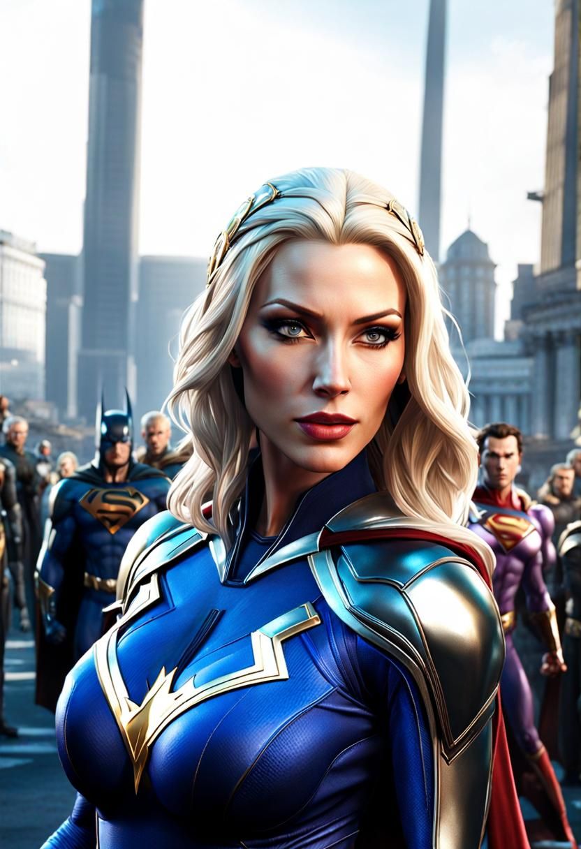 Fusion hybrid Famke Janssen Katheryn Winnick is DC Comics Superhero