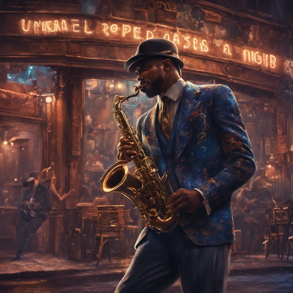Late night jazz in the French Quarter  by @Karamy