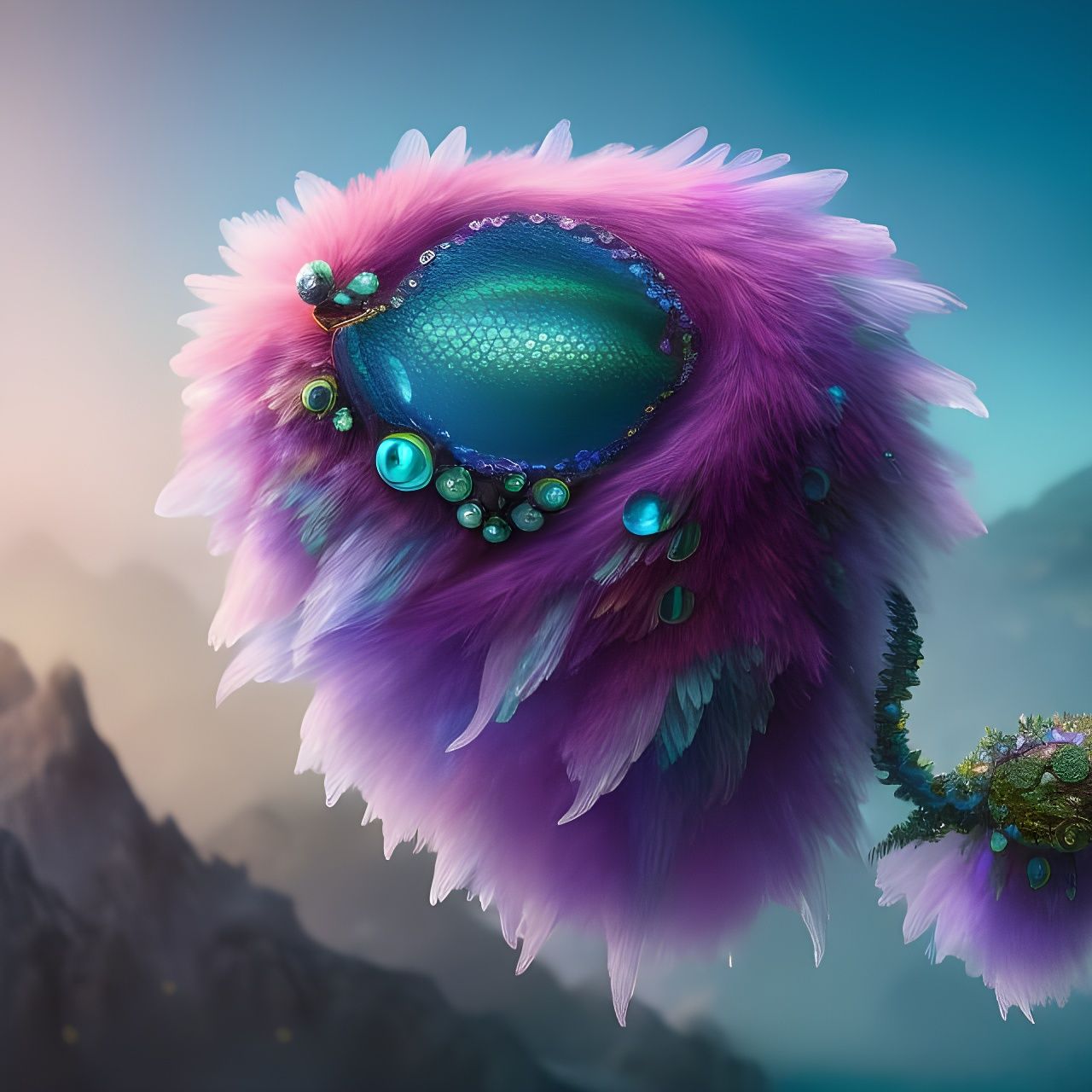 Mythical Creature of The Subaquatica Forest