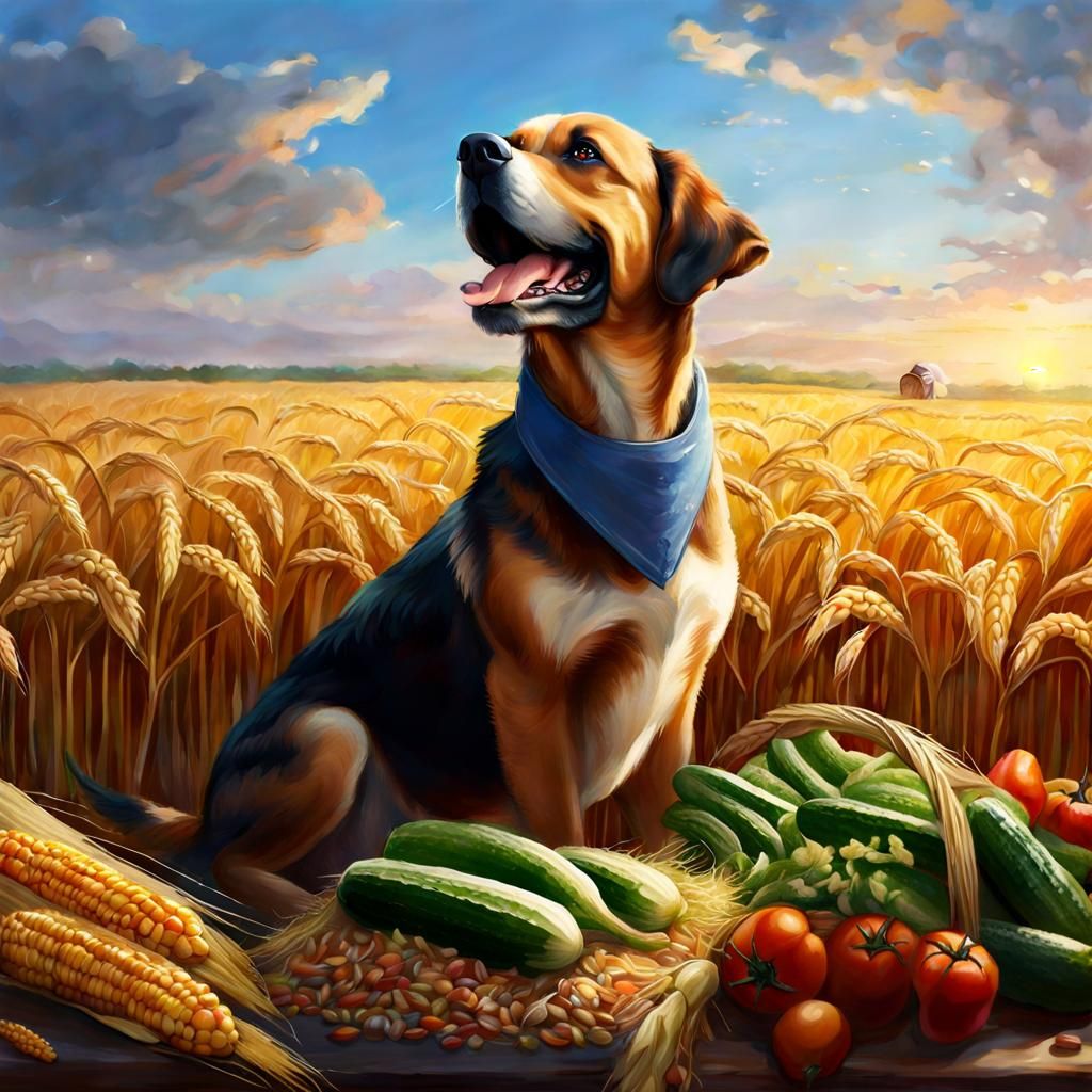 Farm life: man's best friend  by @Kitcalyx
