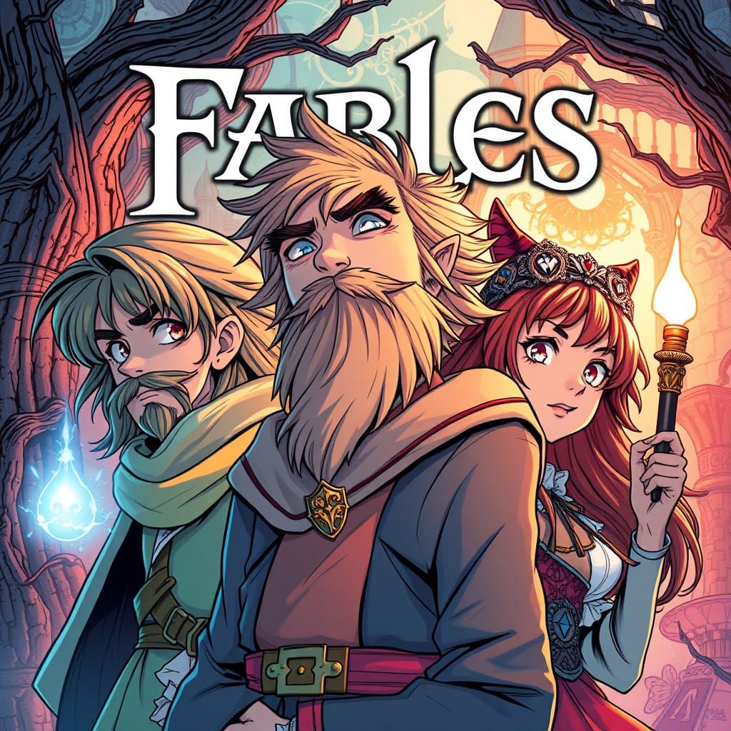  the comic book series Fables by Bill Willingham  by @Likra