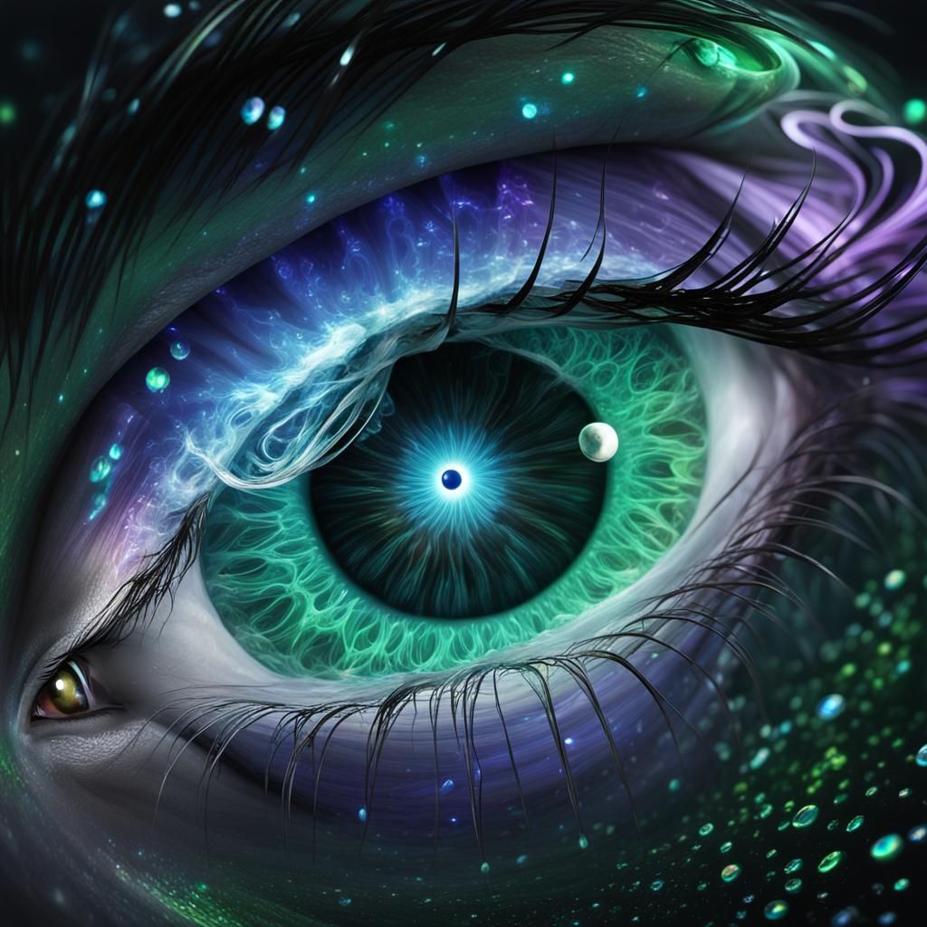 What Does This Eye See? - AI Generated Artwork - NightCafe Creator