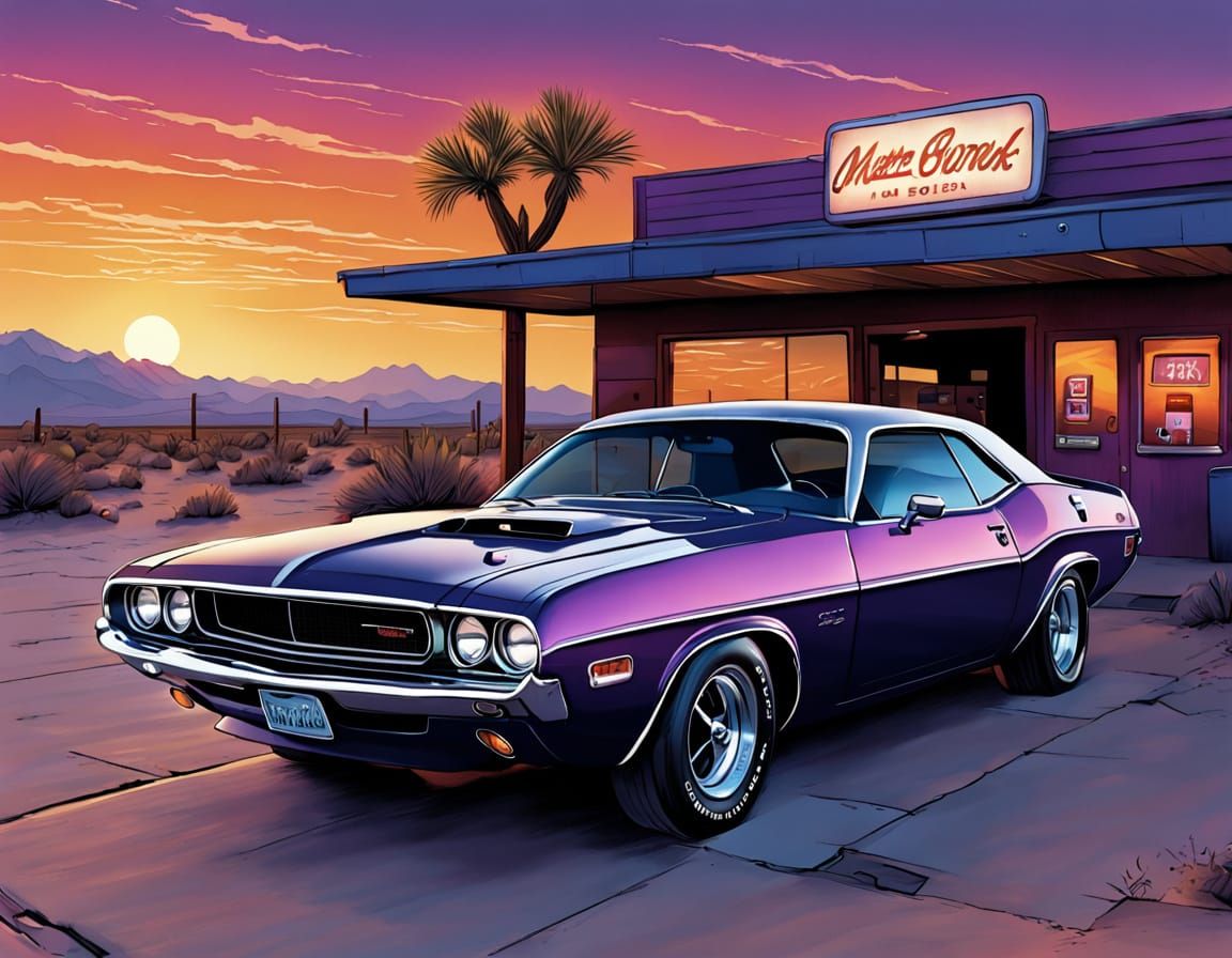 Muscle Car  by @Tatti