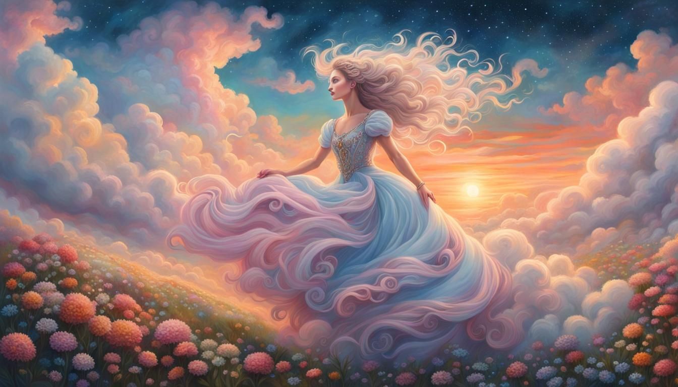 pastel color dress  by @skeller